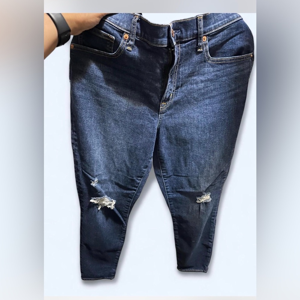 GAP True Skinny Mid Rise Stretch Jeans - Blue